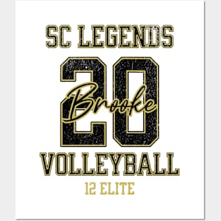 Brooke #20 SC Legends (12 Elite) - White Posters and Art